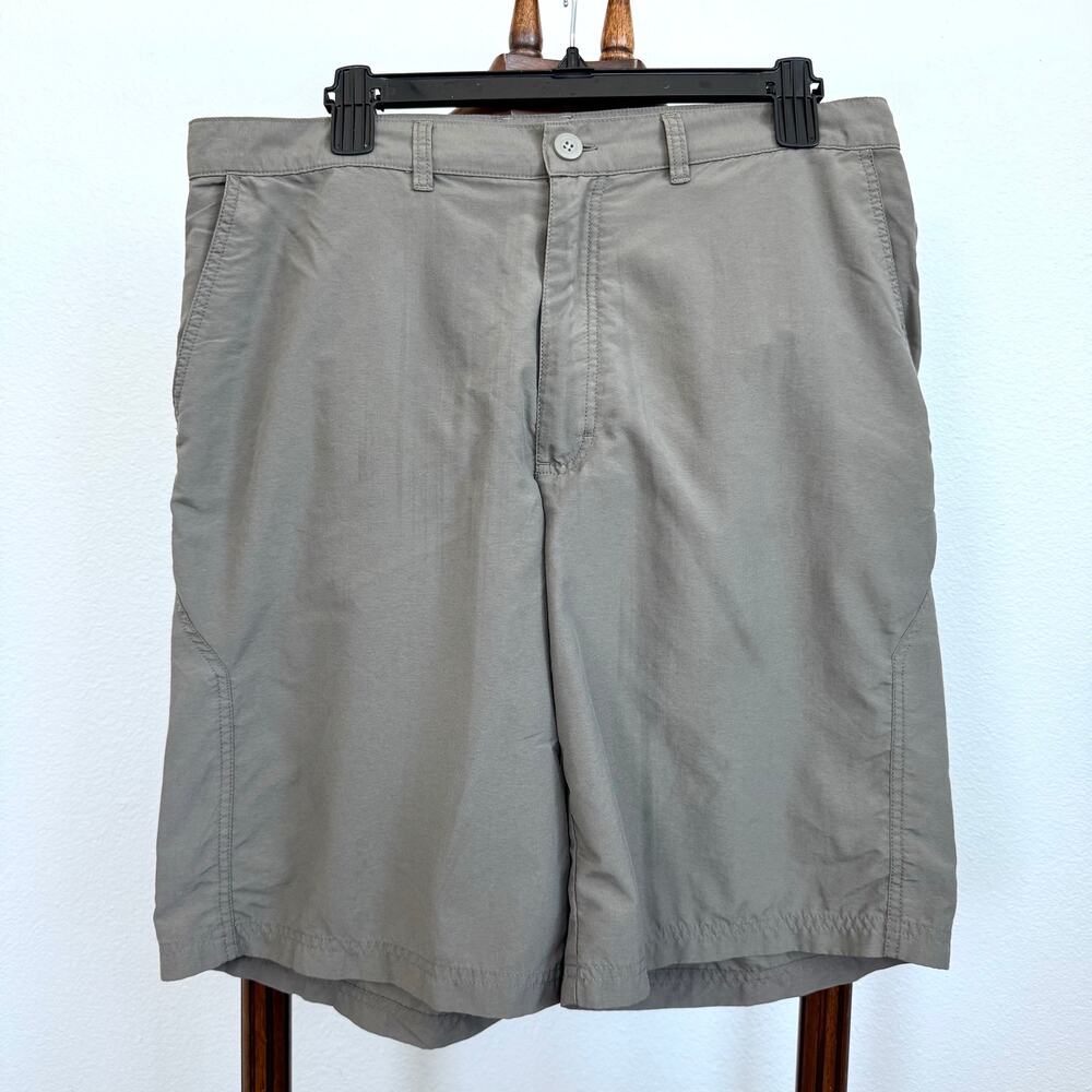 Patagonia Men’s Hiking Travel Shorts 36 Gray Nylon Stretch Outdoor Trail Casual